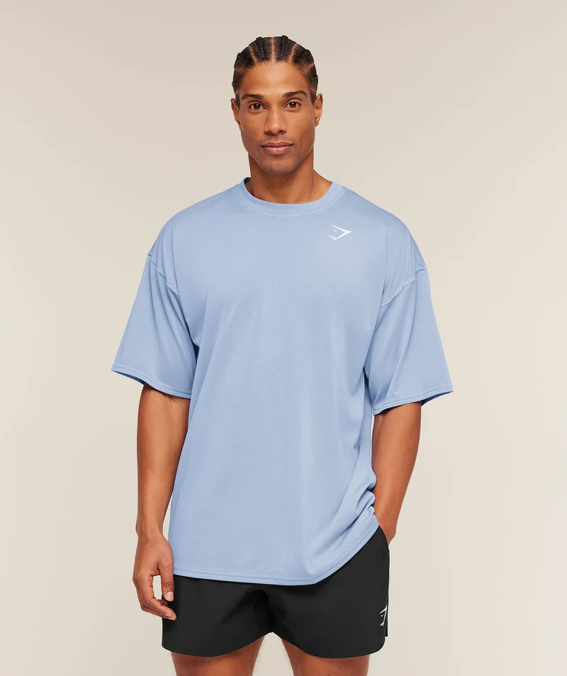 Gymshark Washed Pastels T-Shirt - Steady Purple/Wash
