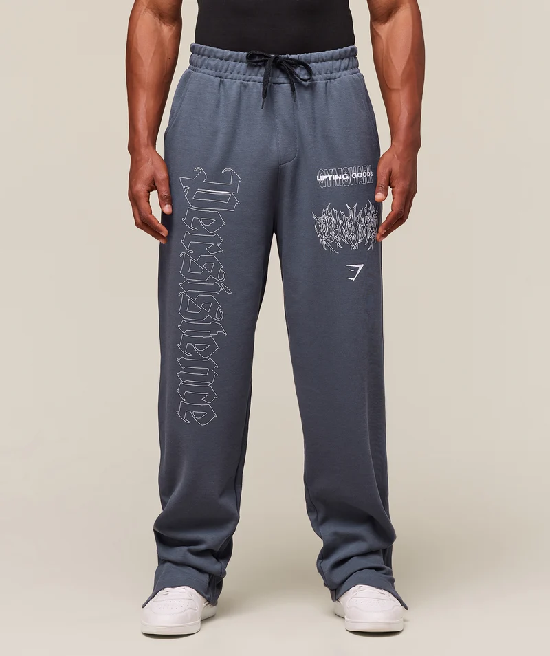 Gymshark Carlos x Rest Day Track Pant - Titanium Blue