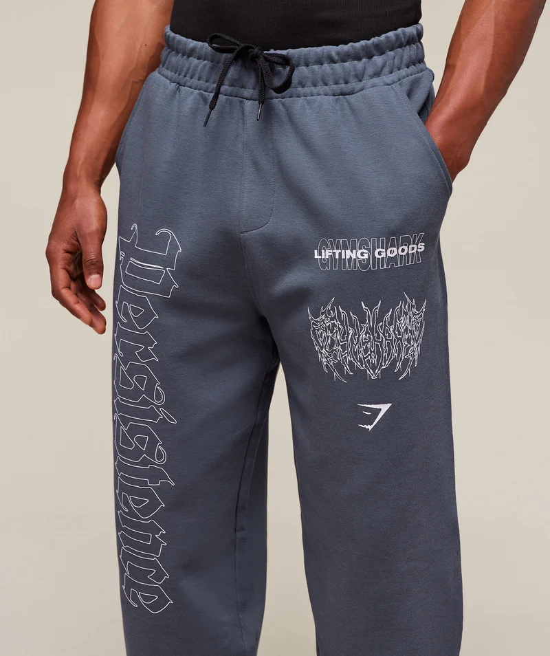 Gymshark Carlos x Rest Day Track Pant - Titanium Blue