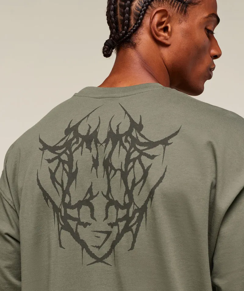 Gymshark Carlos x Rest Day Essential T-Shirt - Base Green