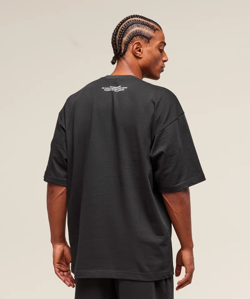 Gymshark x KinGymsharkgym Graphic Tee - Black