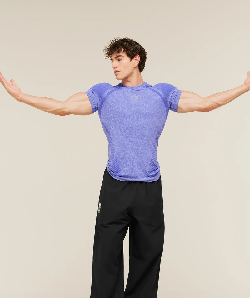 Gymshark Devant Seamless T-Shirt - Amethist