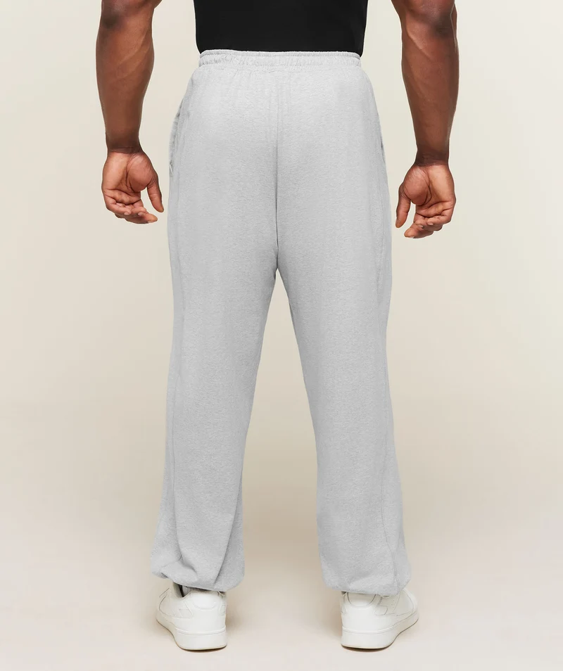 Gymshark Jersey Pumper Pants - Soft Grey Marl