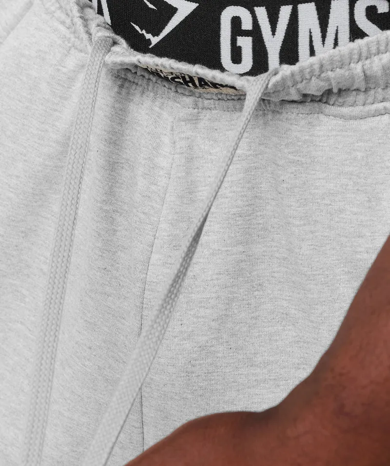 Gymshark Jersey Pumper Pants - Soft Grey Marl