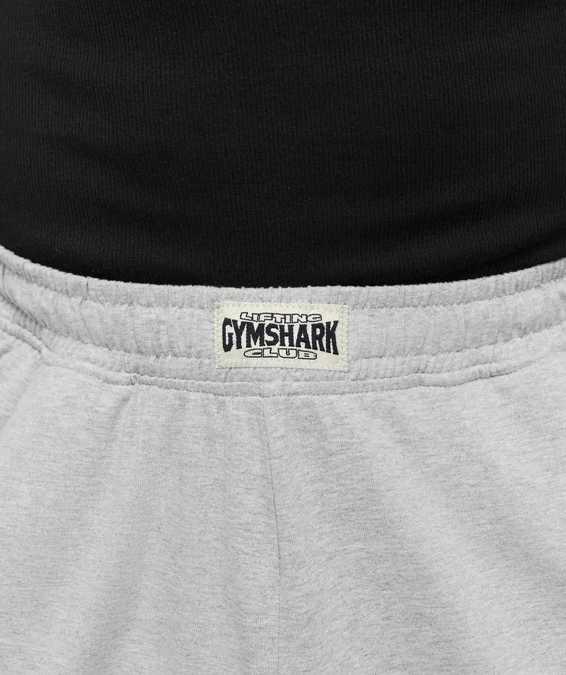 Gymshark Jersey Pumper Pants - Soft Grey Marl