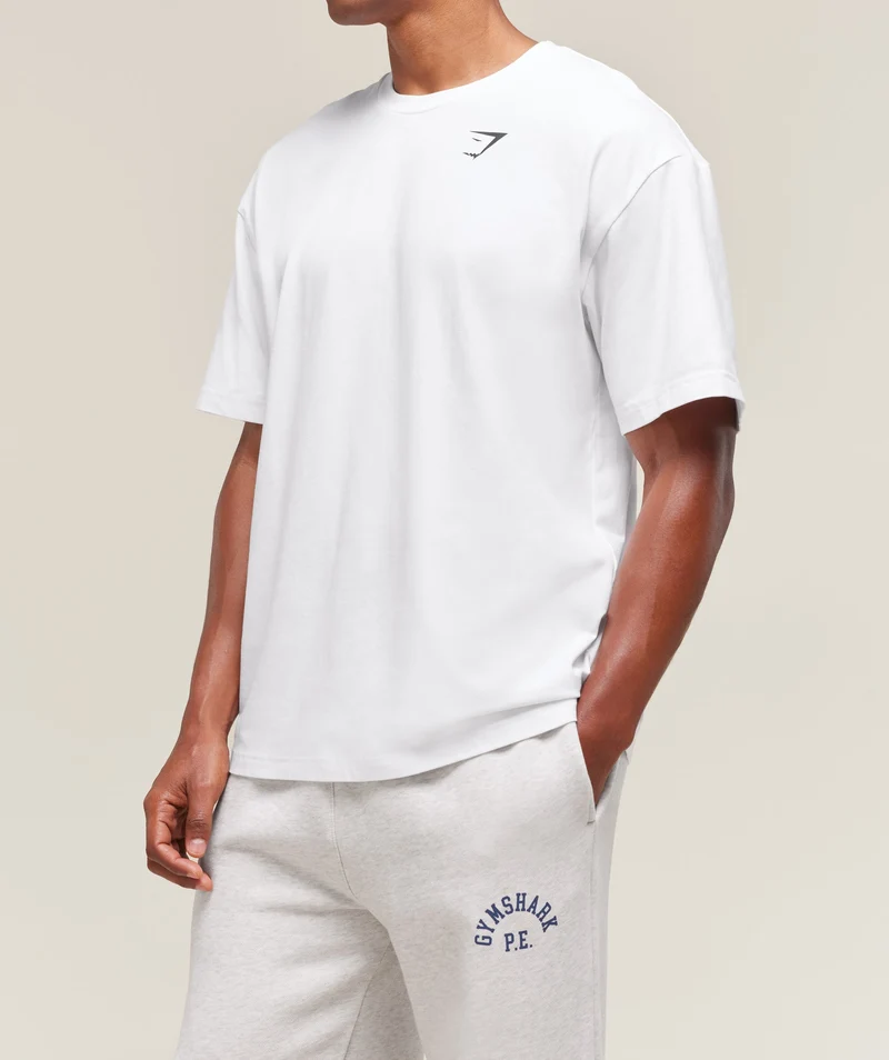 Gymshark Essential Short Sleeve T-Shirt - White