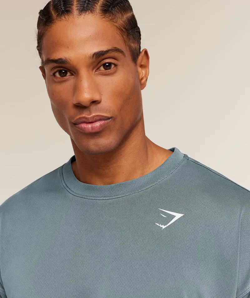 Gymshark Washed Pastels T-Shirt - Stealth Blue/Wash