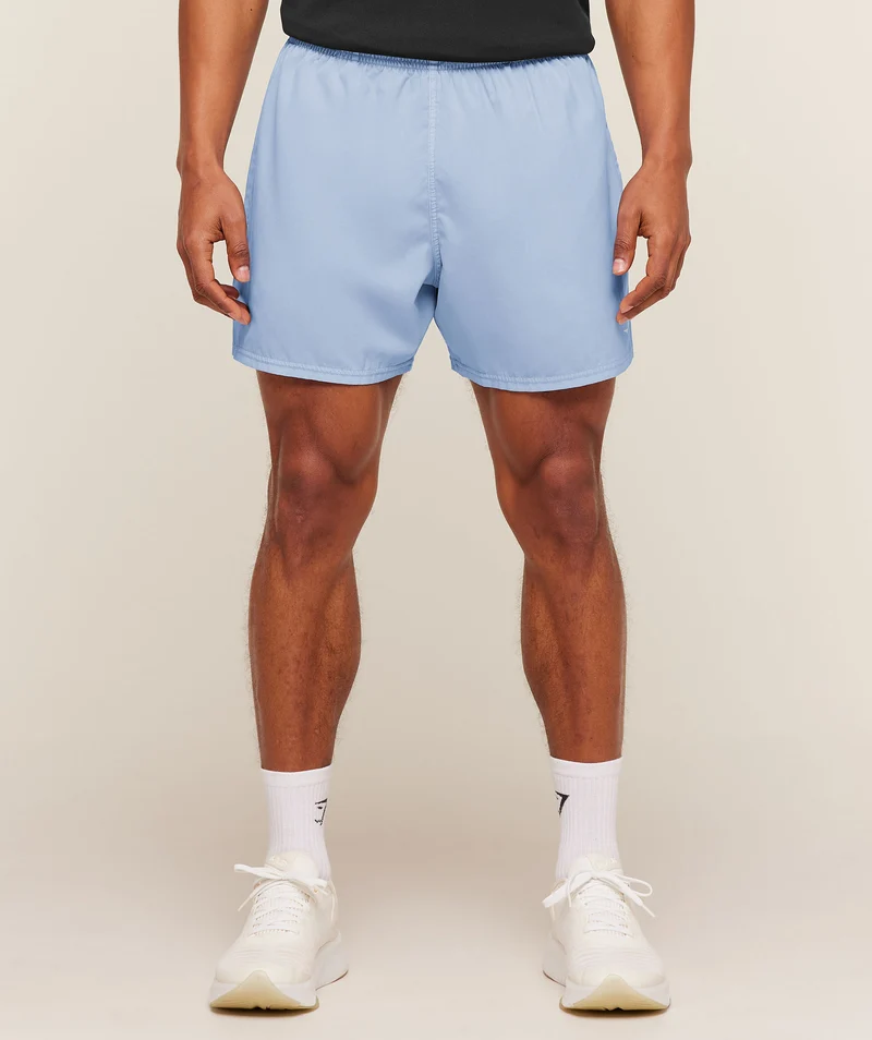 Gymshark Washed Pastels Shorts - Steady Purple/Wash