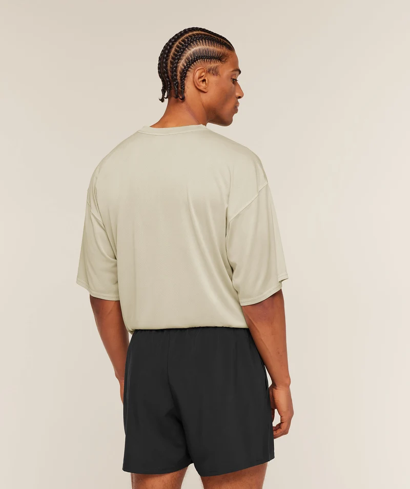Gymshark Washed Pastels T-Shirt - Pebble Grey/Wash