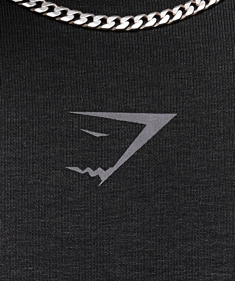 Gymshark Power Short Sleeve Crew - Black