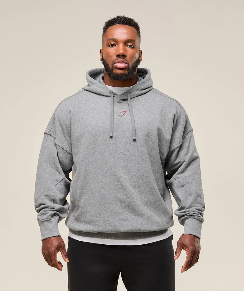 Gymshark Power Hoodie - Charcoal Core Marl