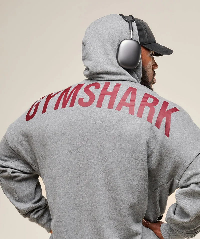 Gymshark Power Hoodie - Charcoal Core Marl