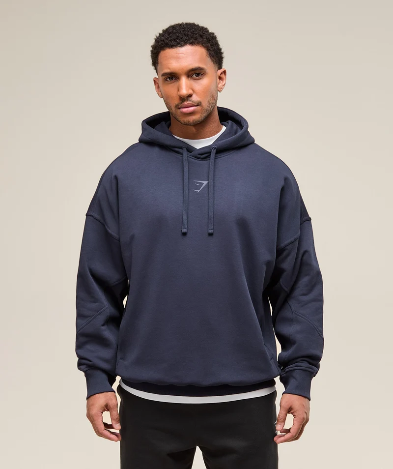 Gymshark Power Hoodie - Heavy Blue