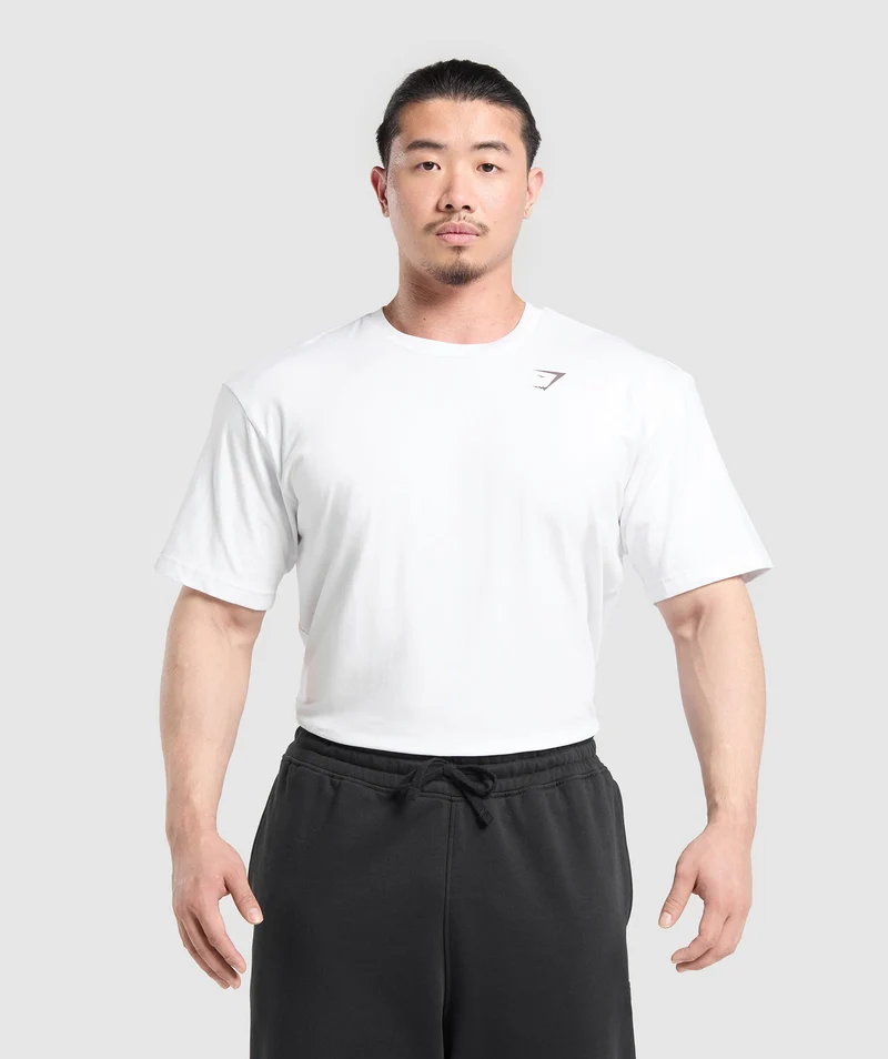 Gymshark Heavy Duty Apparel T-Shirt - White