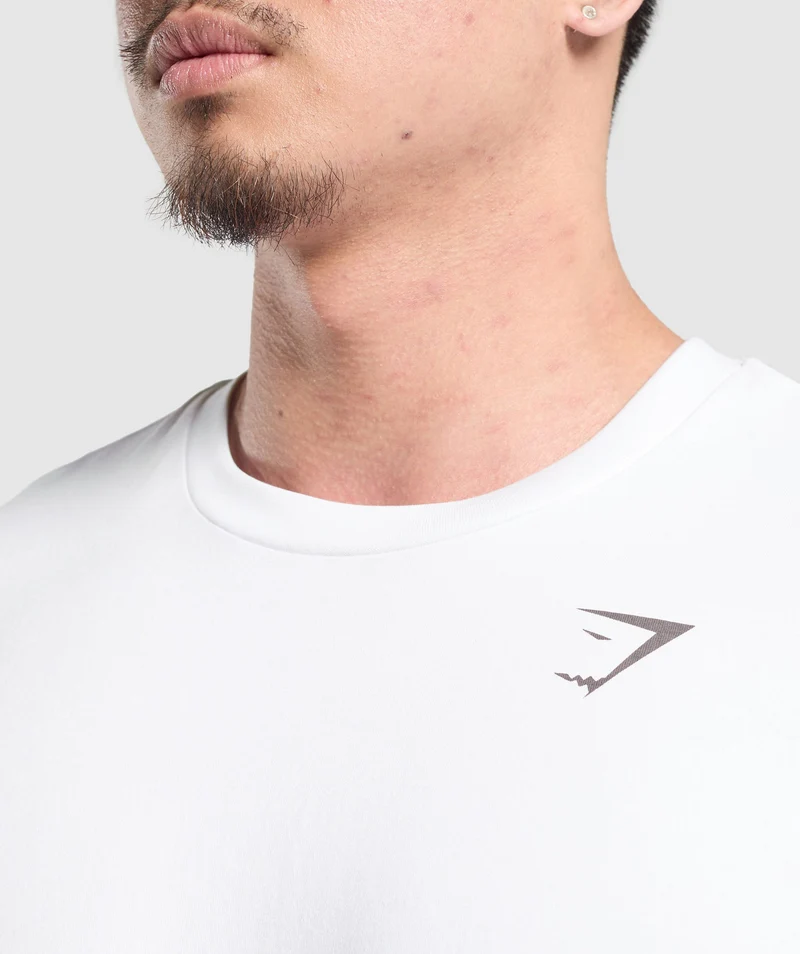 Gymshark Heavy Duty Apparel T-Shirt - White
