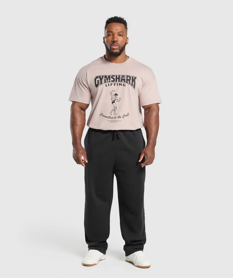 Gymshark Committed to the Craft T-Shirt - Muted Pink