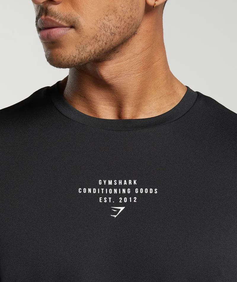 Gymshark Conditioning Goods T-Shirt - Black