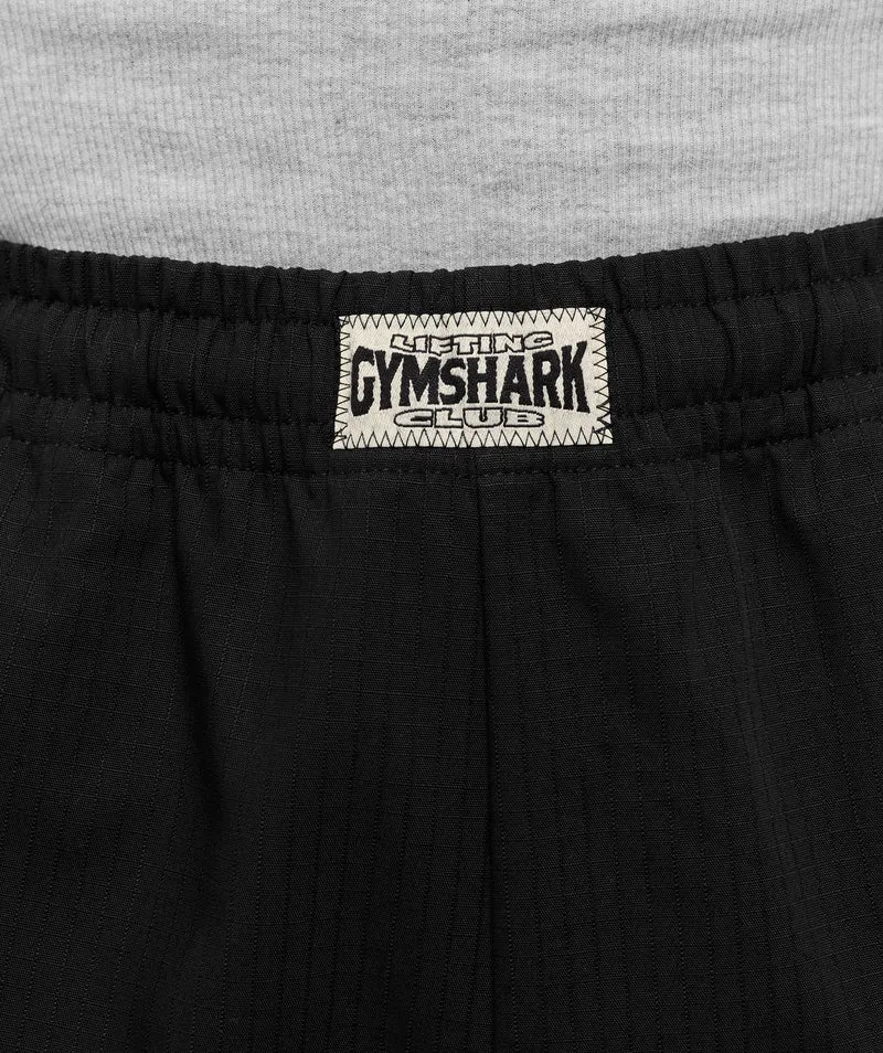 Gymshark Longline Pumper Shorts - Black