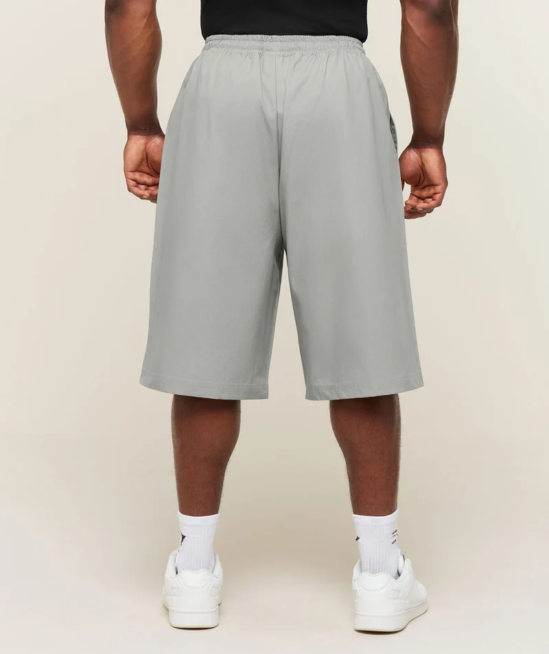 Gymshark Longline Pumper Shorts - Smokey Grey