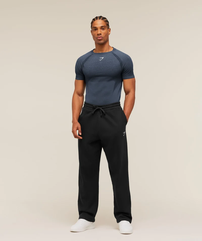 Gymshark Shadow Seamless T Shirt - Heavy Blue