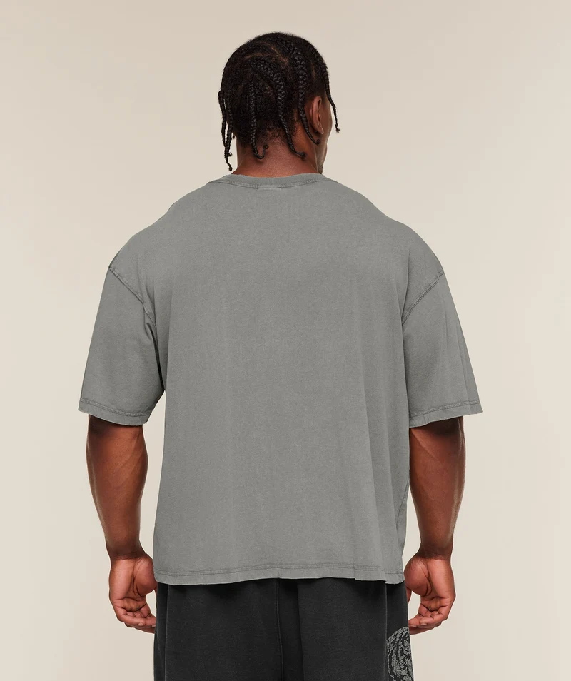 Gymshark Vintage Legacy T-Shirt - Ash Grey