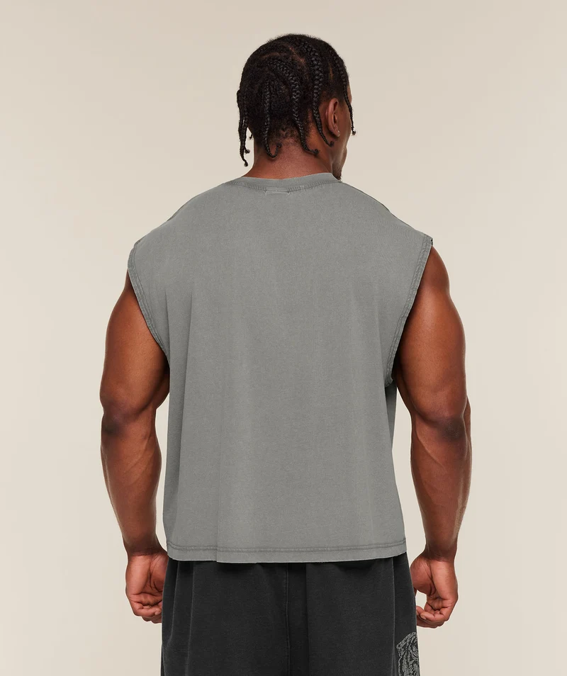 Gymshark Vintage Legacy Tank - Ash Grey