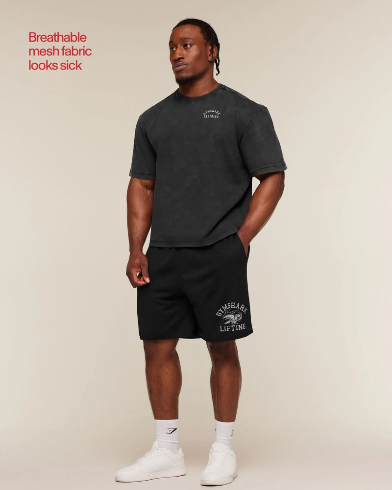 Gymshark Collective Mesh Shorts - Black