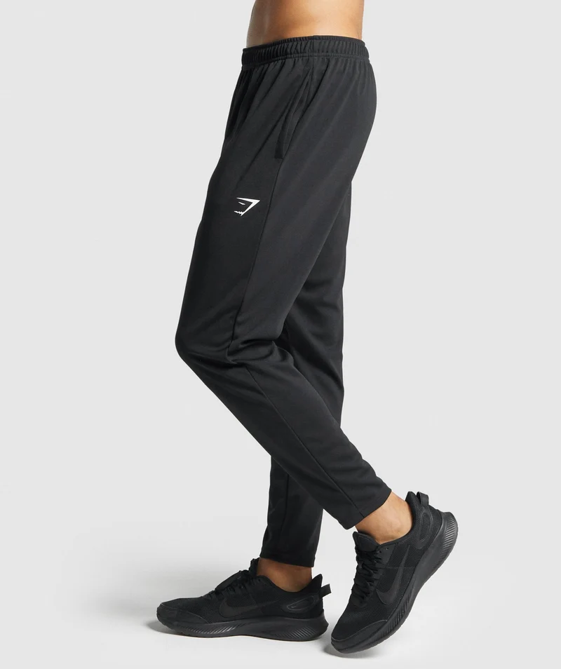 Gymshark Arrival Knit Joggers - Black