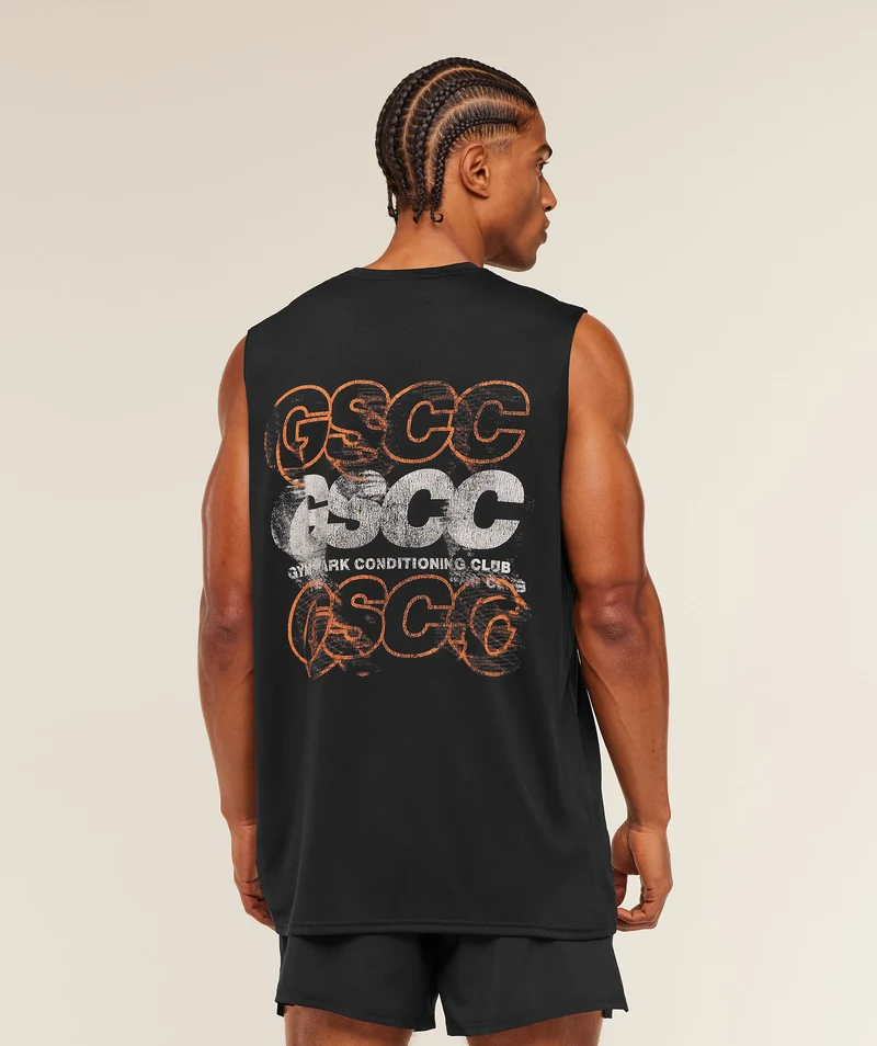 Gymshark GSCC Graphic Tank - Black