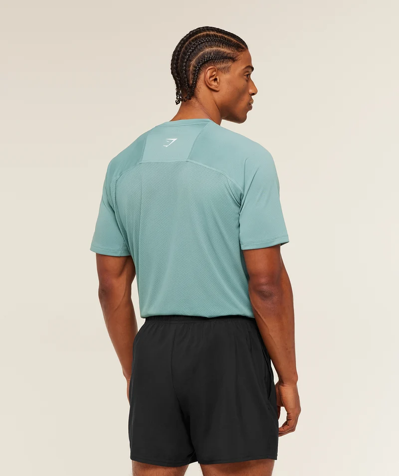 Gymshark Train T-Shirt - Storm Blue