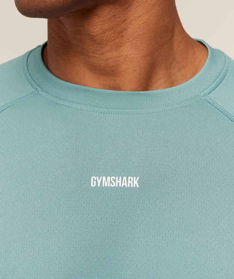 Gymshark Train T-Shirt - Storm Blue
