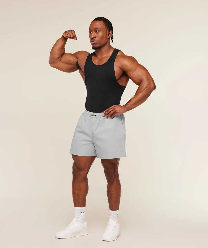 Gymshark Pumper Shorts 5" - Stratus Grey