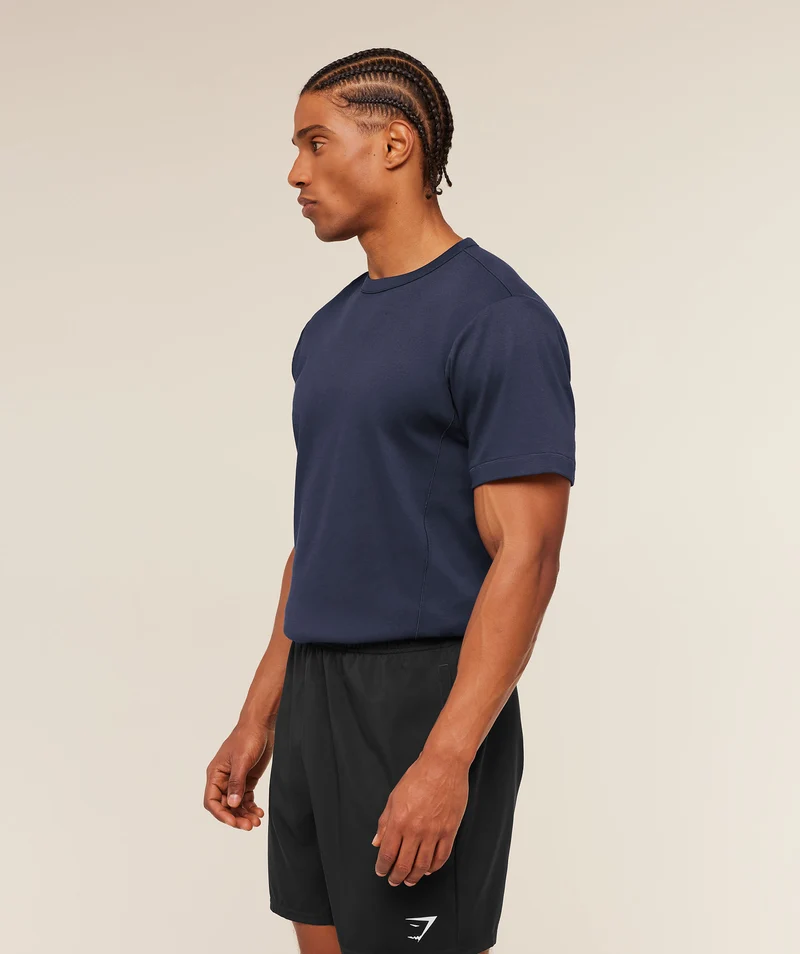 Gymshark Off Duty T-Shirt - Heavy Blue