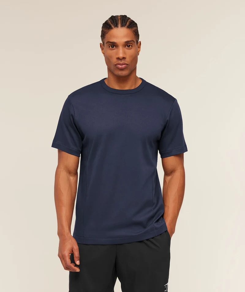 Gymshark Off Duty T-Shirt - Heavy Blue