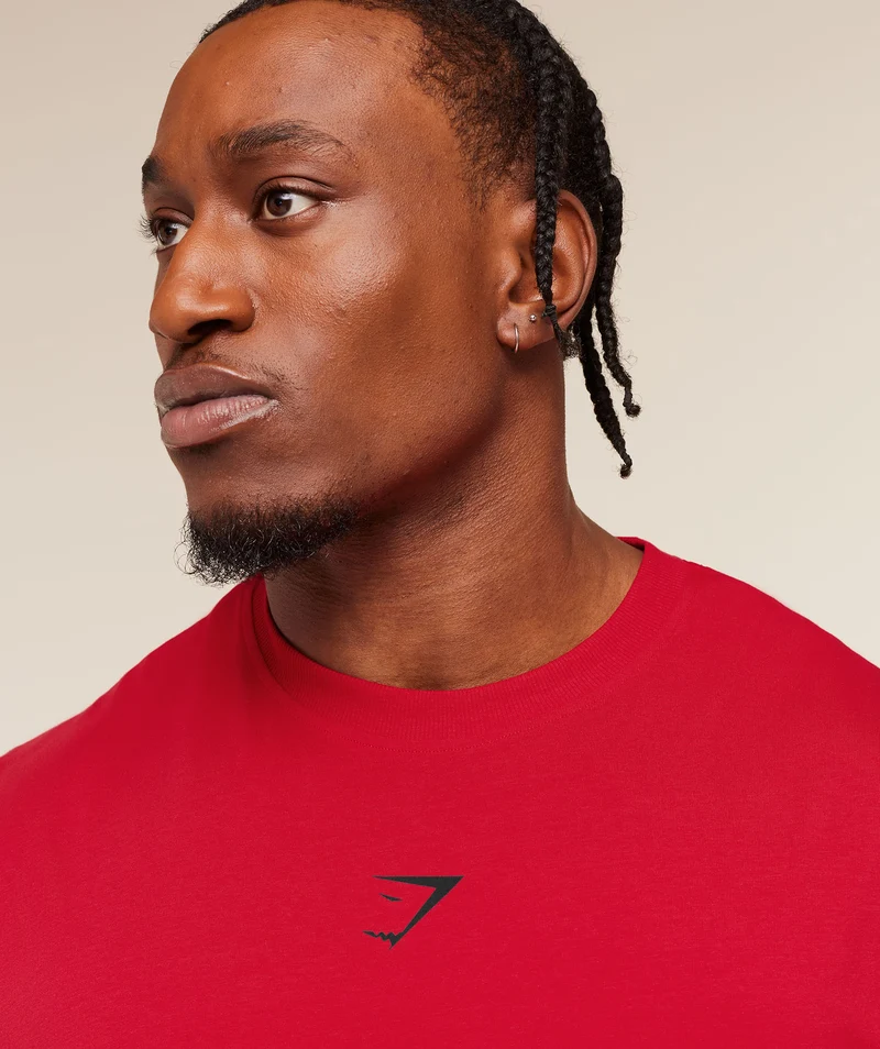 Gymshark Power Cut Off Tank - Conditioning Red