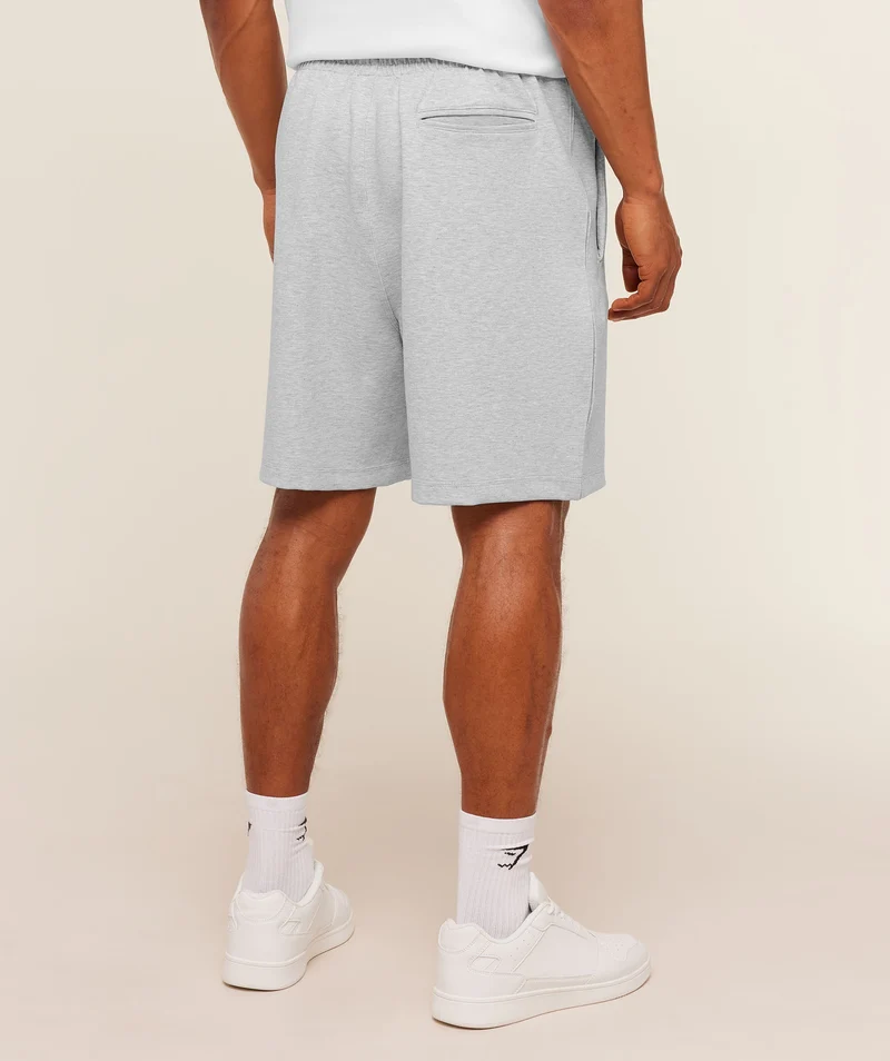 Gymshark Evolve Lightweight Shorts - Soft Grey Marl
