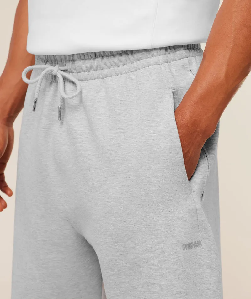 Gymshark Evolve Lightweight Shorts - Soft Grey Marl