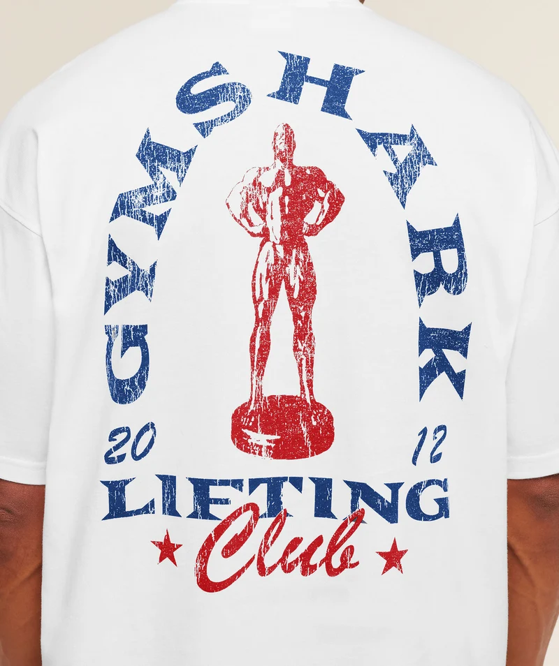 Gymshark Trophy Graphic T-Shirt - White