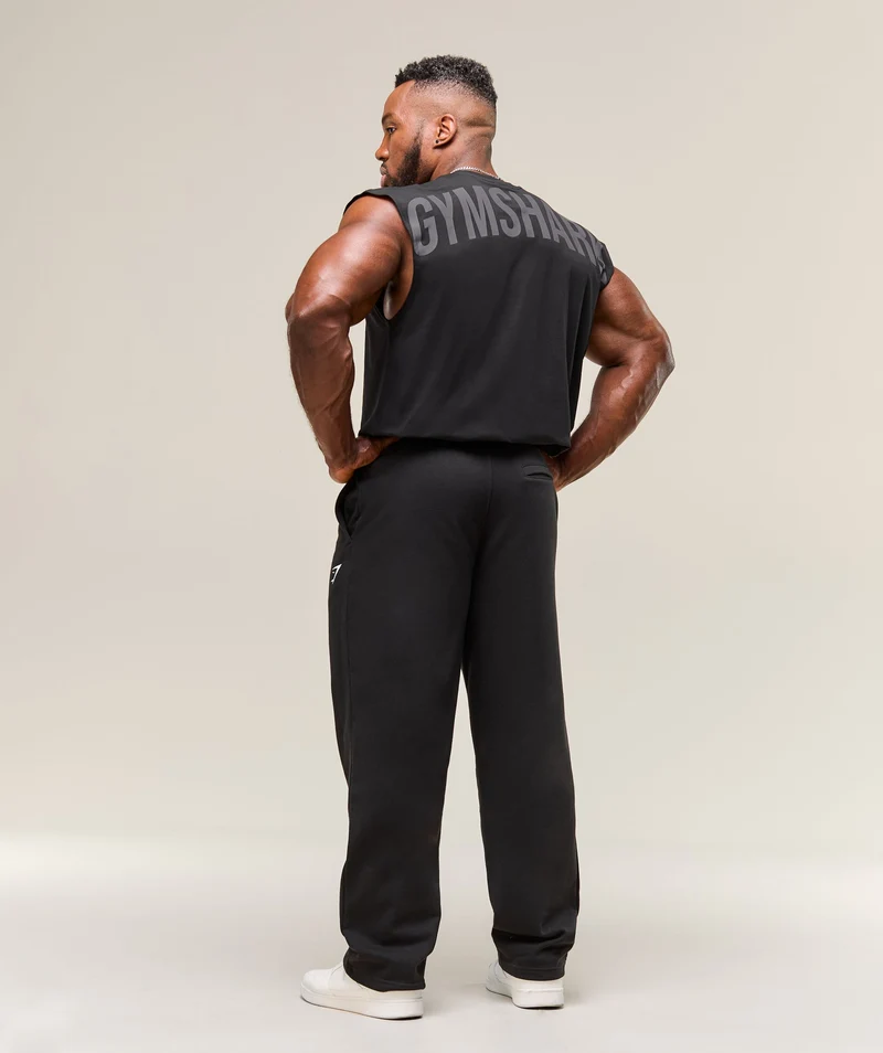 Gymshark Power Cut Off Tank - Black