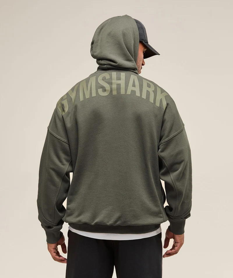 Gymshark Power Hoodie - Strength Green