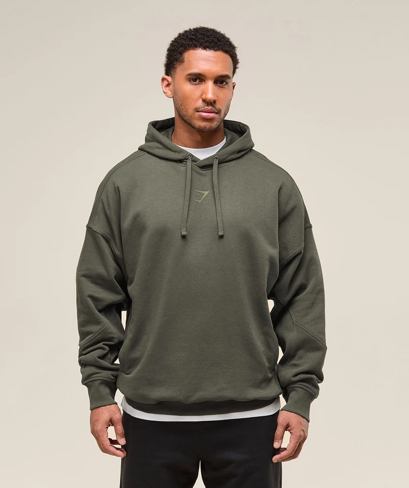Gymshark Power Hoodie - Strength Green