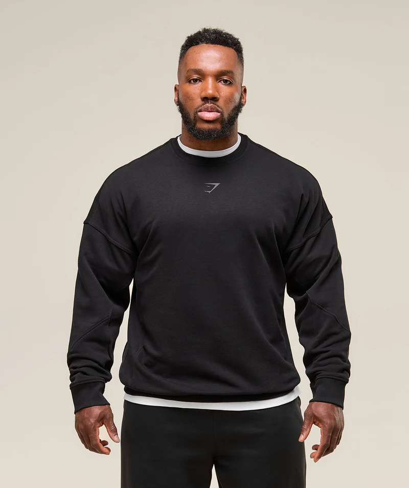 Gymshark Power Crew - Black