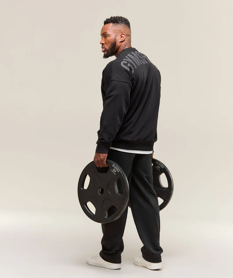 Gymshark Power Crew - Black