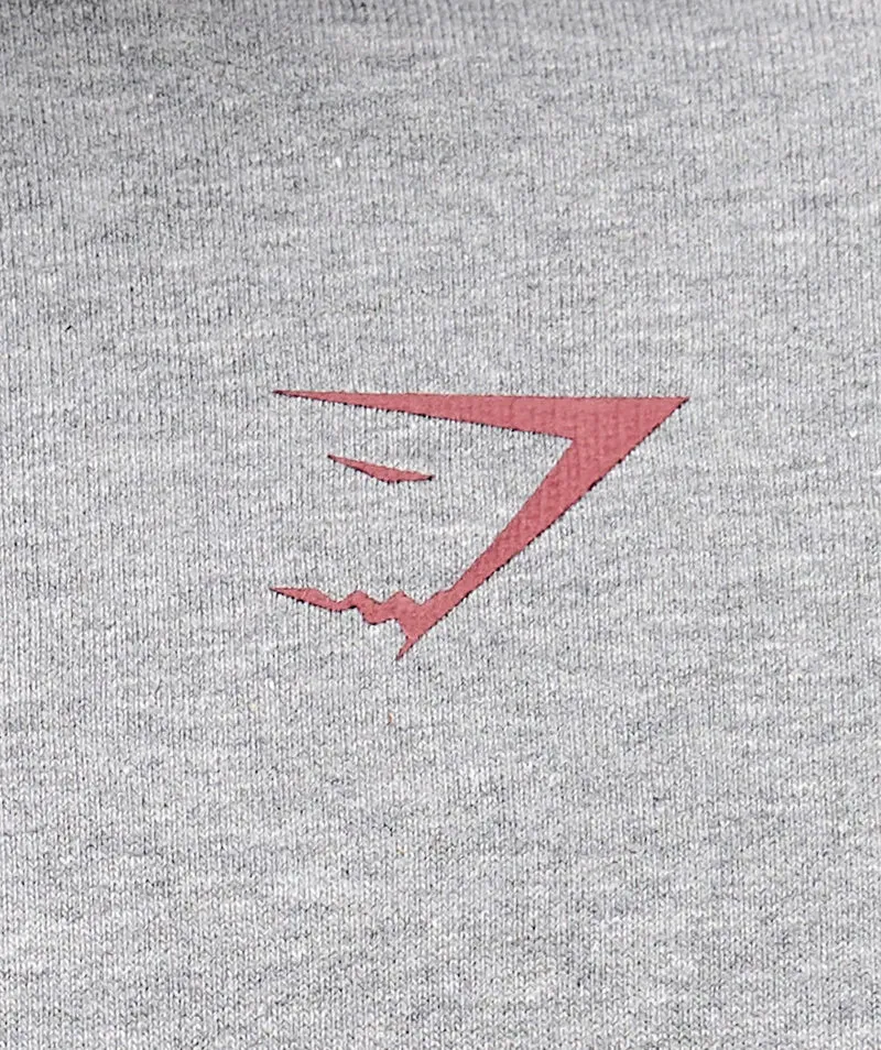 Gymshark Power Crew - Charcoal Core Marl