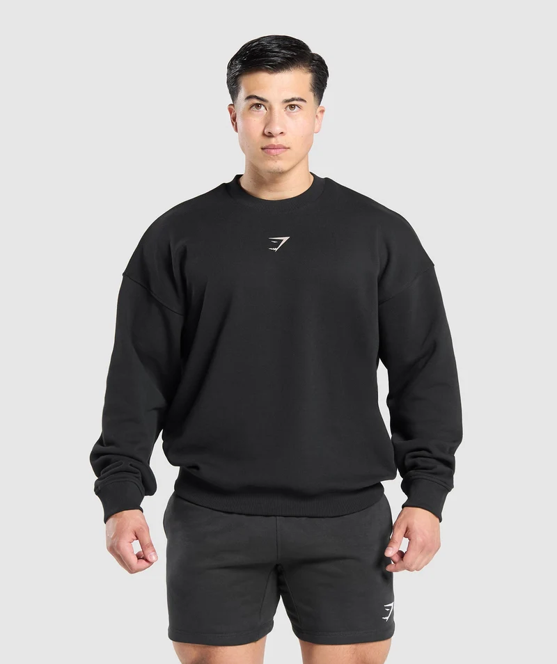 Gymshark Spartan Crew - Black