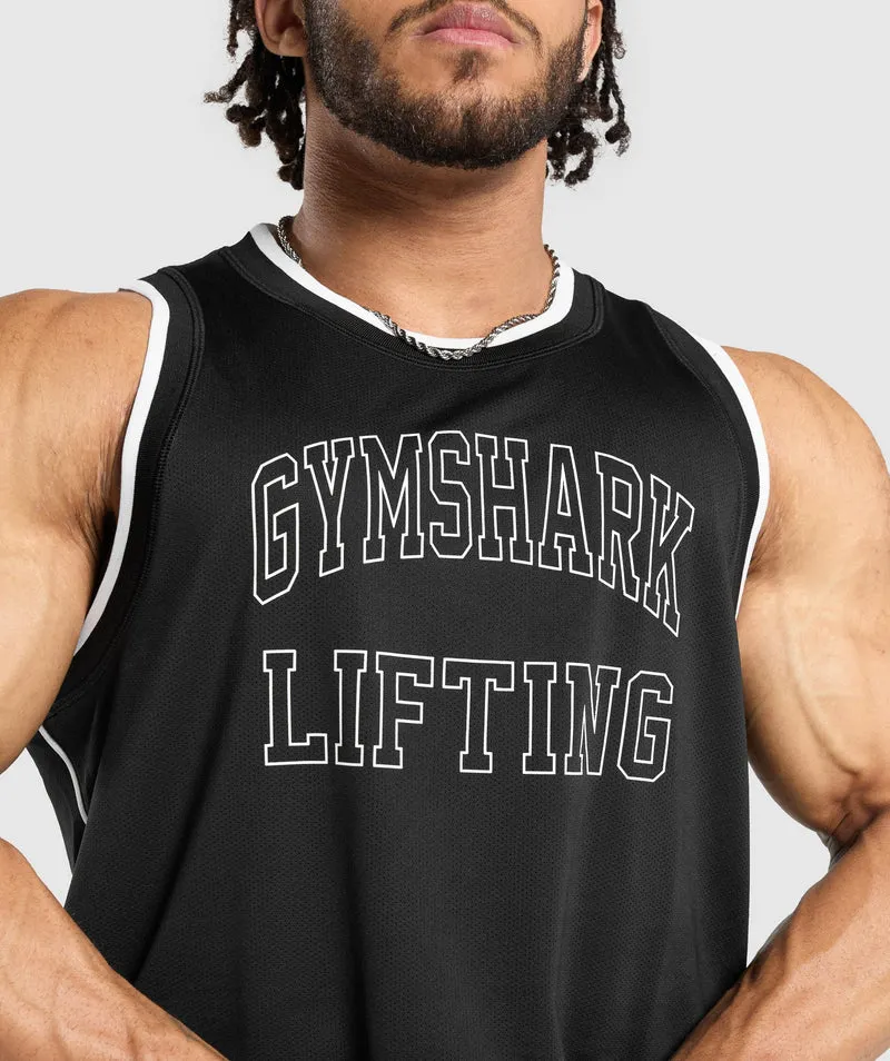 Gymshark Mesh Tank - Black