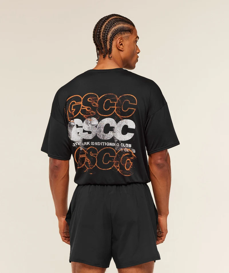 Gymshark GSCC Graphic T-Shirt - Black
