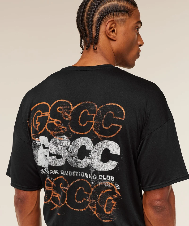 Gymshark GSCC Graphic T-Shirt - Black