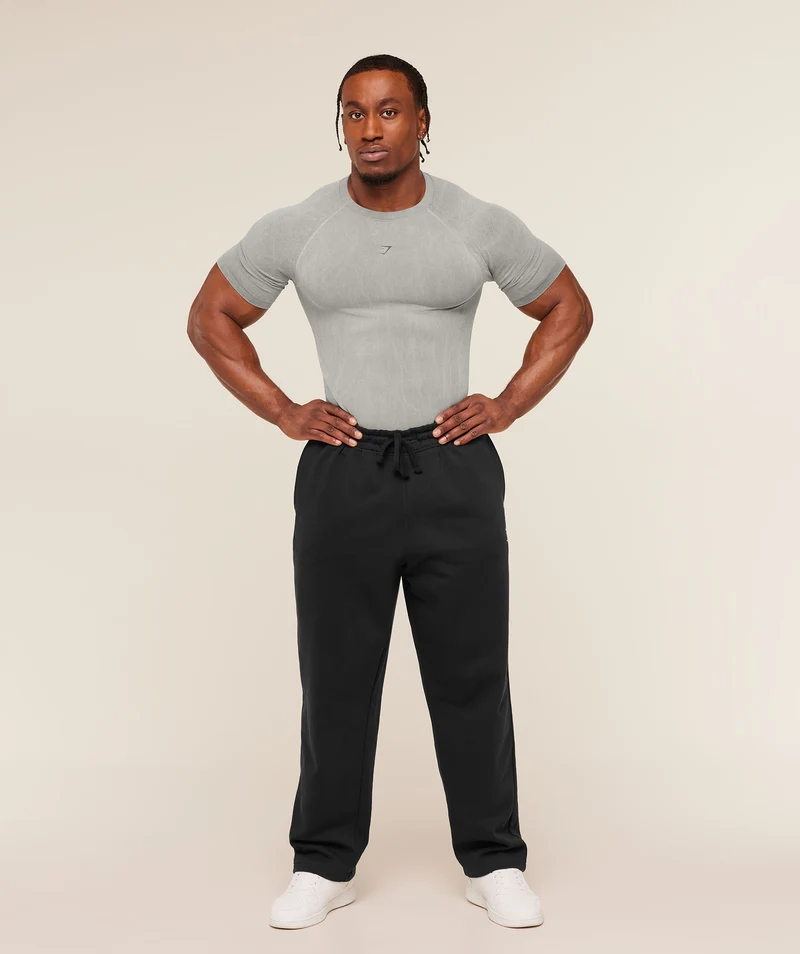 Gymshark Charge T-Shirt - Black/Wash