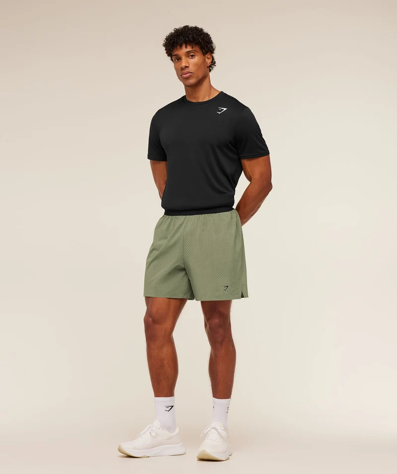 Gymshark Sport Zero 5" Shorts - Grounded Green